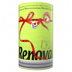 Pack de 10 - Renova - rouleau essuie-tout Red Label vert