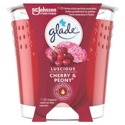 Pack de 6 - Glade® - Bougie Design Luscious Cherry & Peony