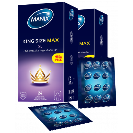 MANIX KING SIZE MAX 24