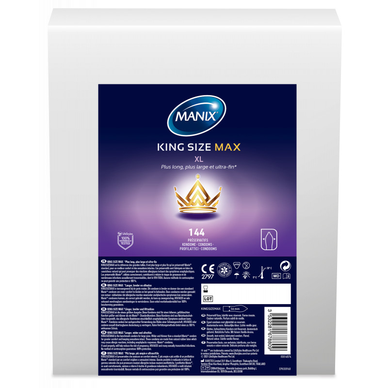 Manix King Size Max 144