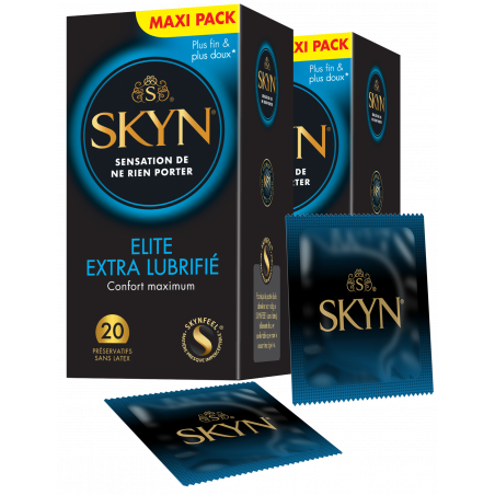 Pack de 2 - SKYN - ELITE EXTRA LUB 20