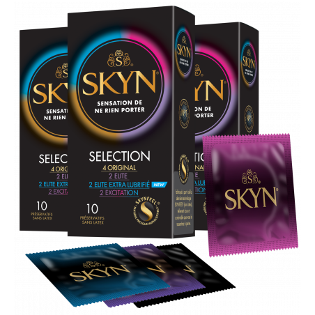 Pack de 3 - SKYN - SELECTION 10
