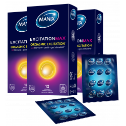 Pack de 3 - MANIX - EXCITATION MAX 12