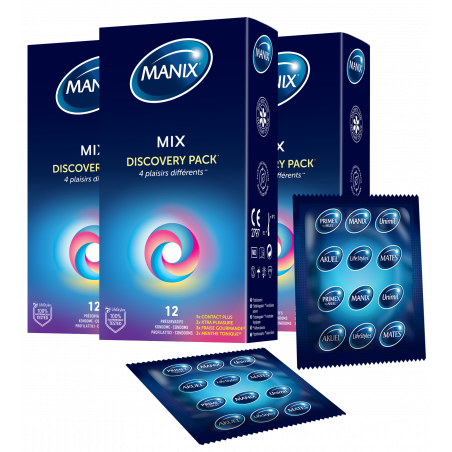 Pack de 3 - MANIX - MIX 12