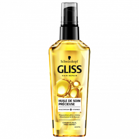 Pack de 2 - Gliss - Huile De Soin Précieuse - 75 Ml Pack de 2 - Gliss - Huile De Soin Précieuse - 75 Ml