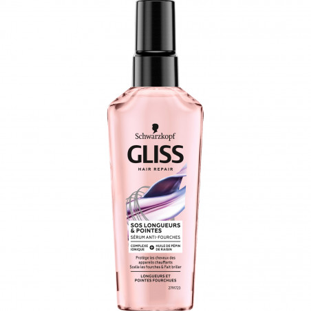 Pack de 2 - Gliss - Sérum Sos Longueurs & Pointes  - 75 Ml