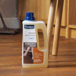 Starwax - Savon D' Entretien Parquets Huiles 1L 2