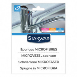 Pack de 12 - Starwax - Eponges Microfibre X2