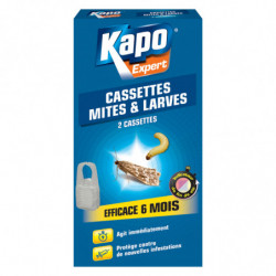 Pack de 9 - Kapo Cassettes Mites Larves X2