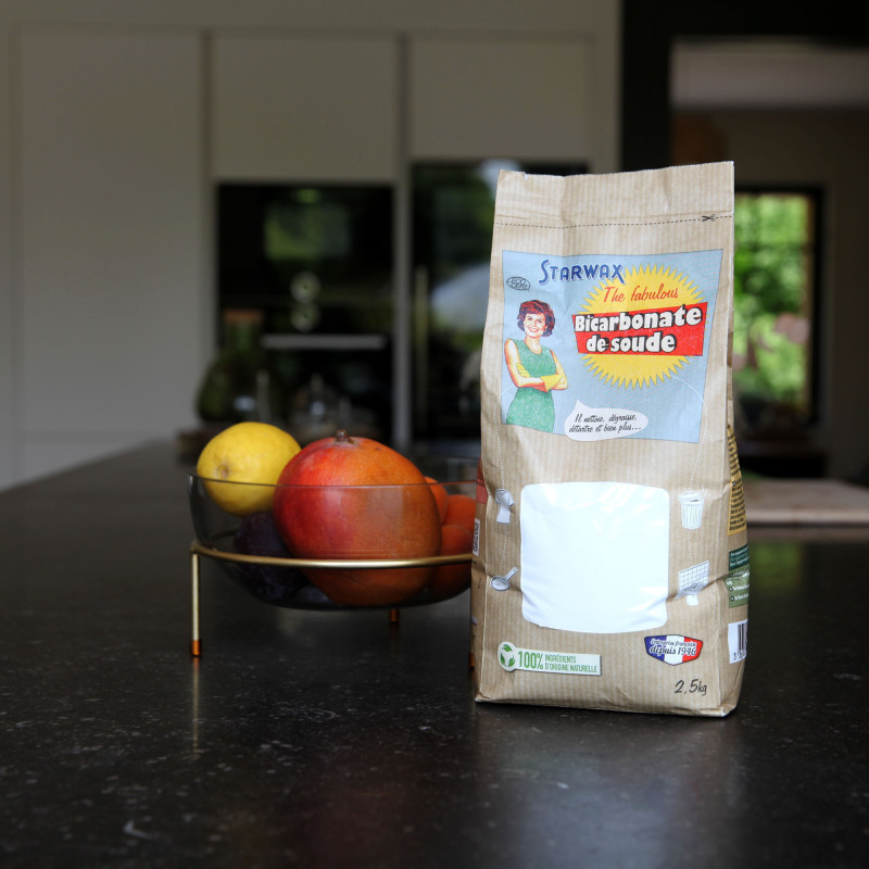 Starwax - Fabulous - Bicarbonate de soude  Ecocert 2,5 KG