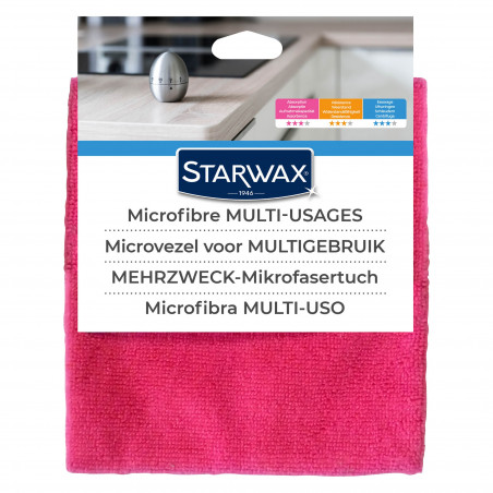 Starwax - Lavette microfibre multi-usages