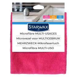 Pack de 12 - Starwax - Lavette microfibre multi-usages