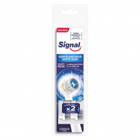 Signal Brossettes White Now Soin Blancheur x2