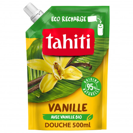 Gel douche Tahiti Doypack Vanille 500ml