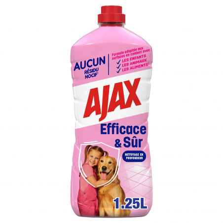 Nettoyant Ménager Sol & Multi Surfaces Ajax efficace & sur - 1