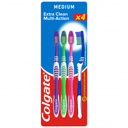 Brosses à dents Colgate multi-action medium