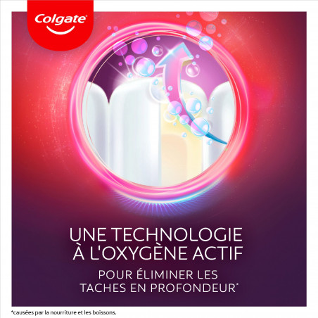 Lot de 2 dentifrices Colgate Max White ultra Nettoyage en profondeur