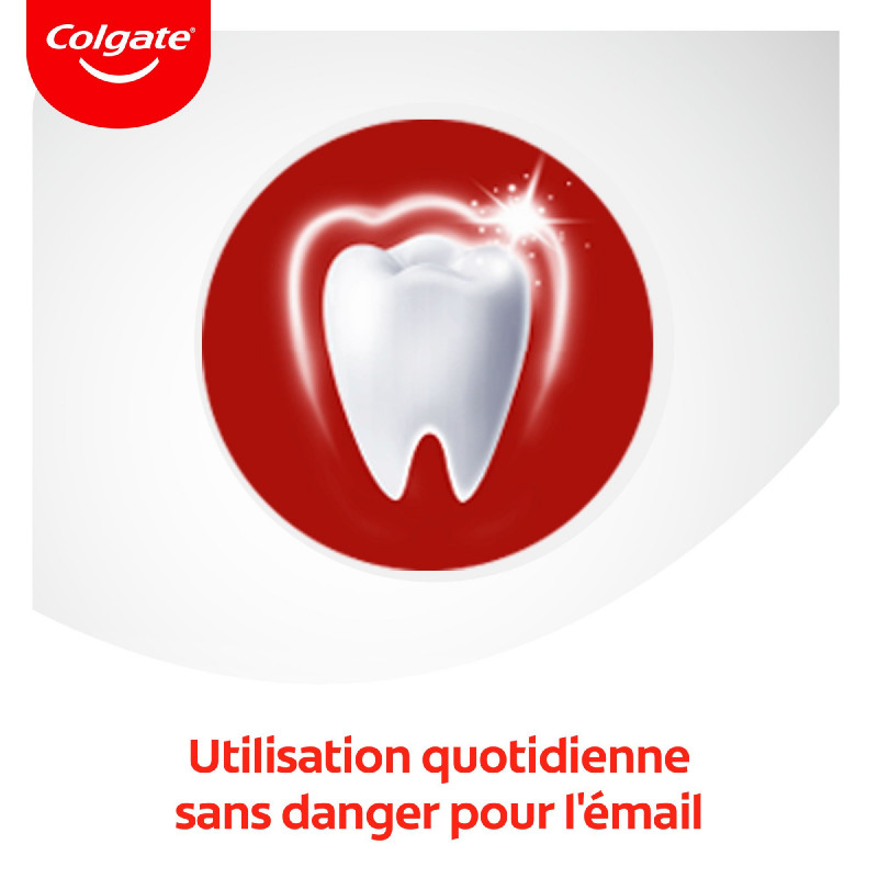 Pack de 2 - Lot de 2 Dentifrices blancheur Colgate Max White Charbon actif
