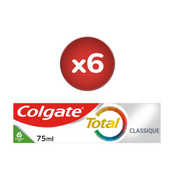 Pack de 2 - Dentifrice Colgate Total Classique