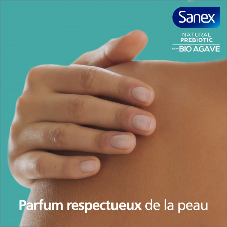 Pack de 6 - Gel douche Sanex Bio Agave revitalisant 250ml Pack de 6 - Gel douche Sanex Bio Agave revitalisant 250ml