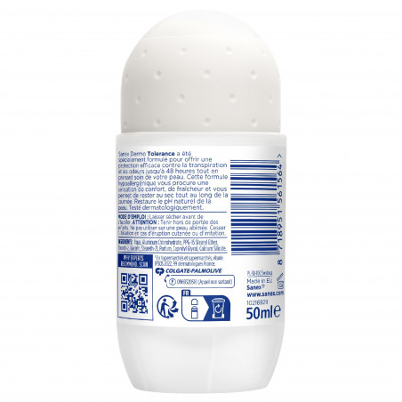 Pack de 6 - Déodorant Sanex tolerance Bille - 50ml Pack de 6 - Déodorant Sanex tolerance Bille - 50ml