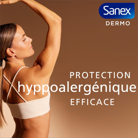 Pack de 6 - Déodorant Sanex tolerance Bille - 50ml Pack de 6 - Déodorant Sanex tolerance Bille - 50ml