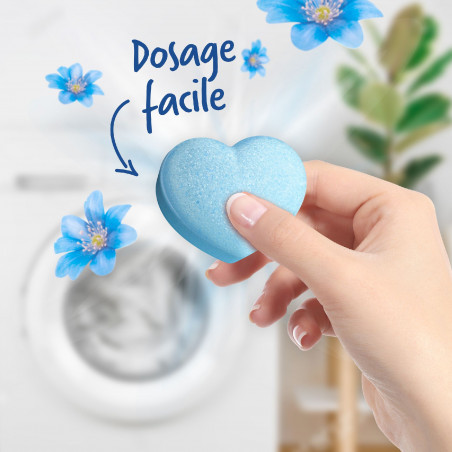 Pack de 12 - Soupline Tablettes Adoucissantes Cœurs Éclat de Fraîcheur - 28 pièces Pack de 12 - Soupline Tablettes Adoucissantes Cœurs Éclat de Fraîcheur - 28 pièces