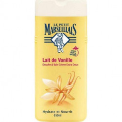 LE PETIT MARSEILLAIS - Bain douche crème extra doux lait de vanille 650ml