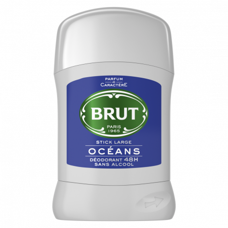 Pack de 3 - Brut Déodorant Homme Stick Oceans 50ml