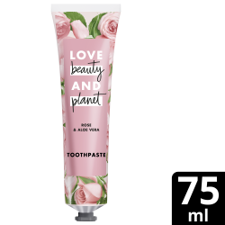 Pack de 3 - LOVE BEAUTY AND PLANET Dentifrice Rose Aloe Vera Protection Complete 75ml