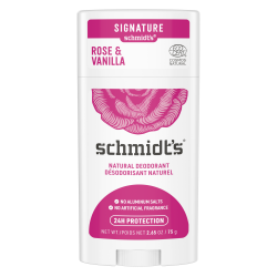 Pack de 3 - Schmidt's Déodorant Stick Rose & Vanille 75g