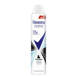 Pack de 3 - REXONA Déodorant Femme Spray Anti-Transpirant Invisible Aqua 200ml