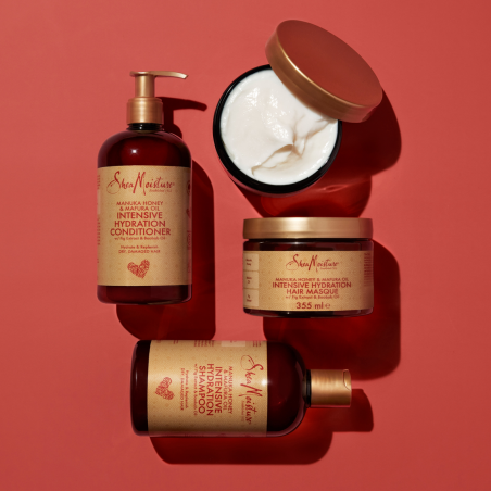Pack de 3 - Après-Shampooing Shea Moisture Hydratation Intense au Miel de Manuka et huile de Mafura (384ml) Pack de 3 - Après-Shampooing Shea Moisture Hydratation Intense au Miel de Manuka et huile de Mafura (384ml)