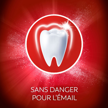 Pack de 24 - Colgate - Dentifrice blancheur Colgate Max White Optic - Lot de 2x75ml