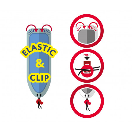 Vileda - Housse Universelle Planche à repasser Park & Go