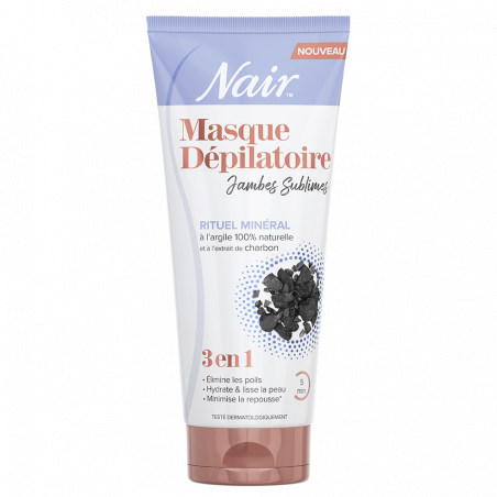 Nair - Masque dépilatoire Jambes Sublimes Rituel minéral Nair - Masque dépilatoire Jambes Sublimes Rituel minéral