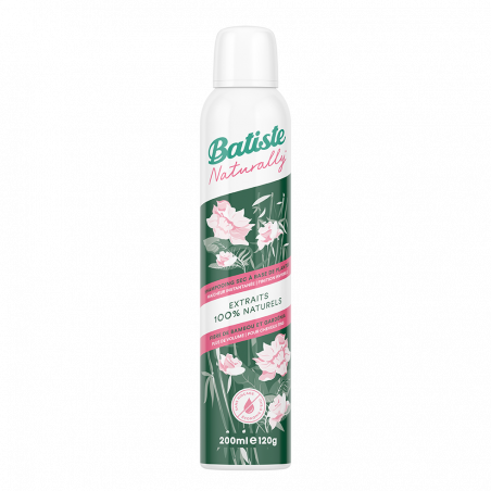 Batiste - Shampooing sec Naturally Bambou et Gardenia Batiste - Shampooing sec Naturally Bambou et Gardenia