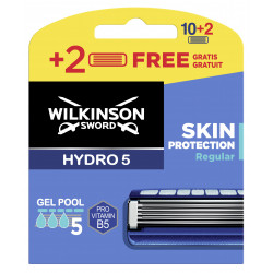 Pack de 2 - Wilkinson Hydro 5 Regular Lames Homme x10+2