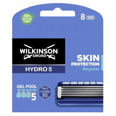 Pack de 2 - Wilkinson Hydro 5 Regular Lames Homme x8