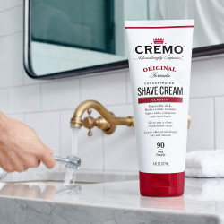 Pack de 2 - CREMO - Original Crème à Raser Concentrée Pour Homme | Anti-Feu du Rasoir | 177ml 2