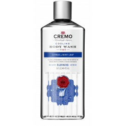 Pack de 3 - CREMO - Cooling Gel Douche | Agrumes & Feuilles de Menthe | Énergisant & Rafraîchissant | 473ml