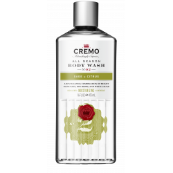 Pack de 3 - CREMO - Gel Douche | Sauge et Agrumes | Hydratant & Revitalisant | 473ml