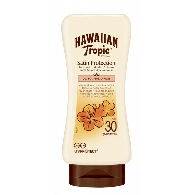 Pack de 2 - Hawaiian Tropic - LOTION PROTECTRICE SATIN SPF30 180ml