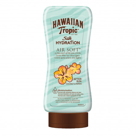Pack de 2 - Hawaiian Tropic - Après-soleil hydratant - Noix de coco & papaye - 180 ml Pack de 2 - Hawaiian Tropic - Après-soleil hydratant - Noix de coco & papaye - 180 ml