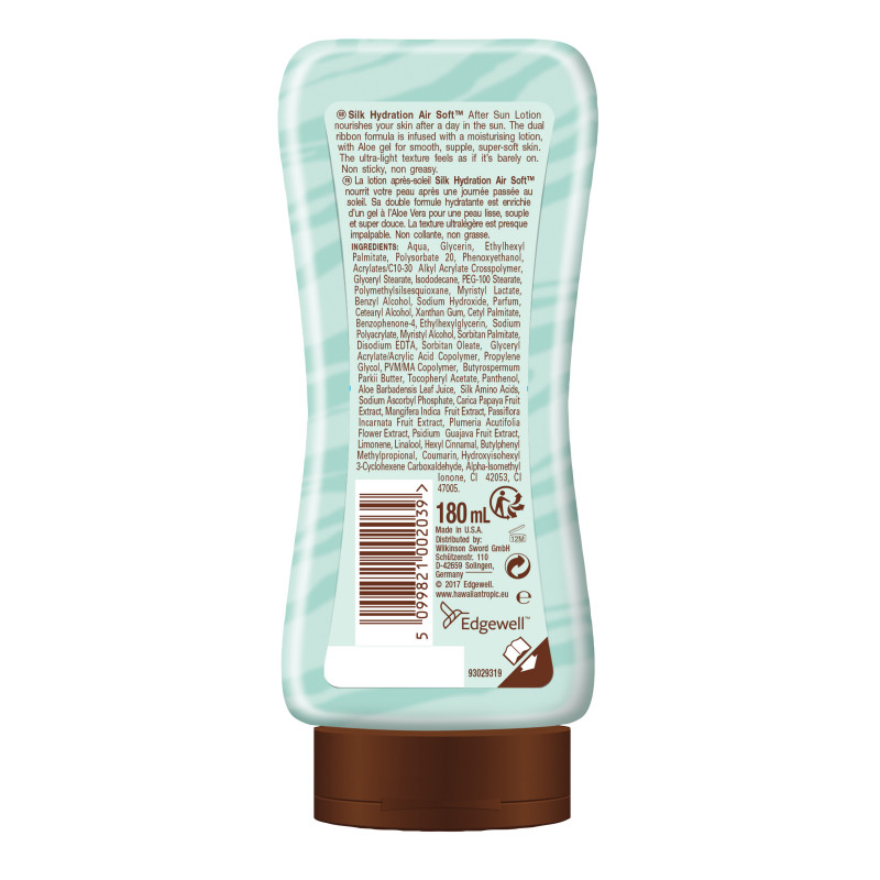 Pack de 2 - Hawaiian Tropic - Après-soleil hydratant - Noix de coco & papaye - 180 ml