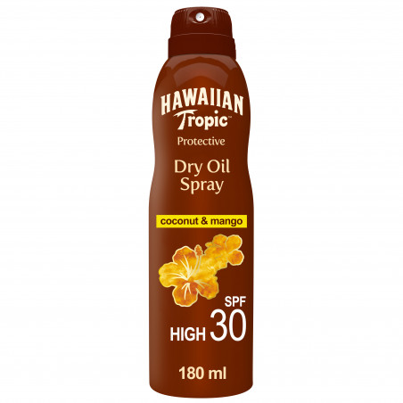 Pack de 2 - Hawaiian Tropic - BRUME D'HUILE  SPF30  180ML