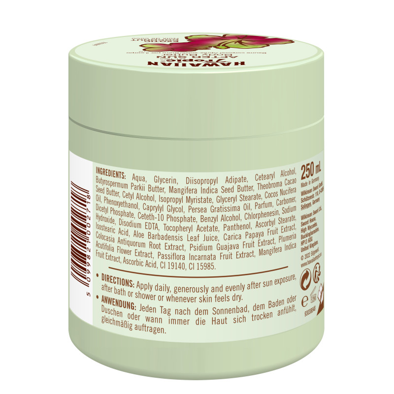 Pack de 2 - Hawaiian Tropic - Beurre corporel après-soleil – Noix de coco – 250 ml