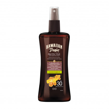 Pack de 2 - Hawaiian Tropic - Spray Huile Protectrice SPF30 200ml