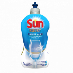 Pack de 3 - Sun Liquide de Rinçage Lave-Vaisselle Expert Shine Boost Regular 450ml