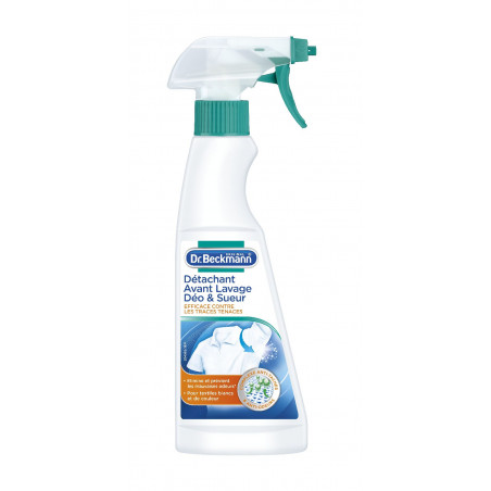Pack de 6 Dr. Beckmann spray détachant avant lavage déodorant et sueur